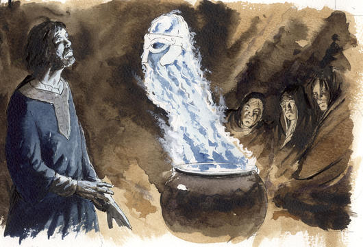 macbeth witches apparitions analysis